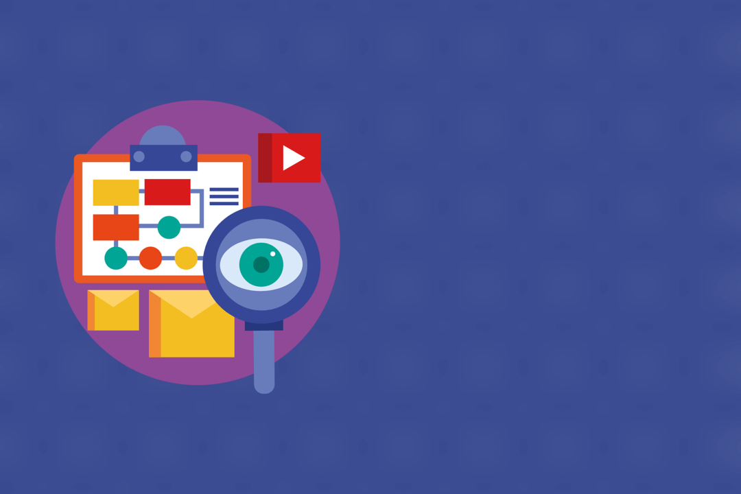 magnifying glass animation On-Page SEO checklist