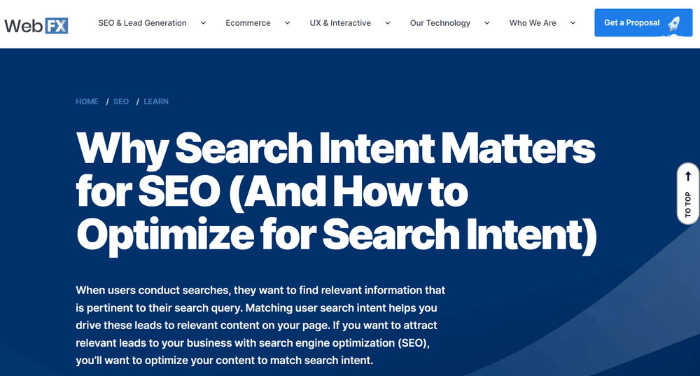 image of Web FX homepage