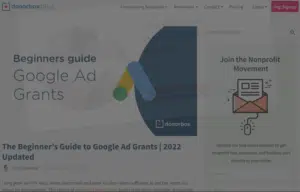  Donorbox google ad grant
