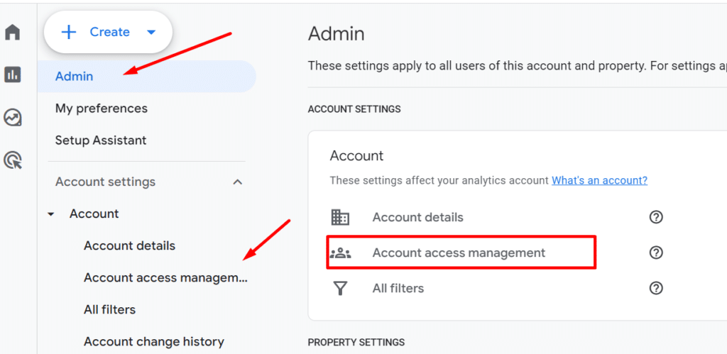 Google search console screen shot