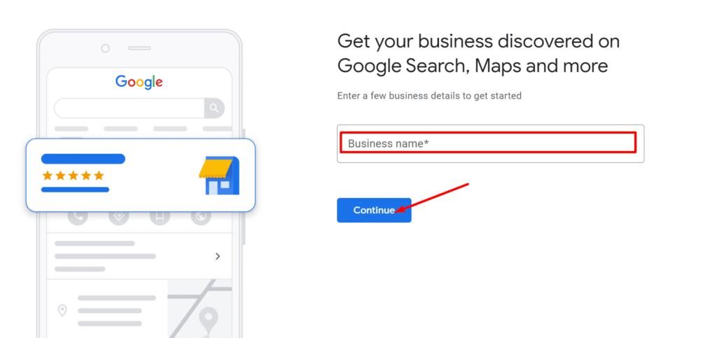 Google Business Profile Screenshot