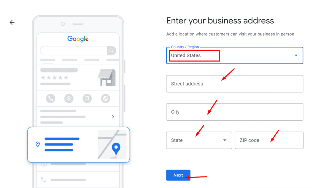 Google Business Profile Screenshot