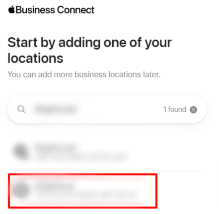 Apple Business Connect