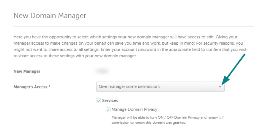 Go daddy domain screenshot